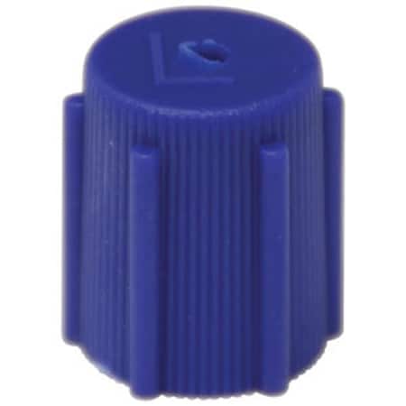 Aftermarket 13mm Blue R134a Low Side Valve Port Cap OEM And, 5PK A-CP0131-AI